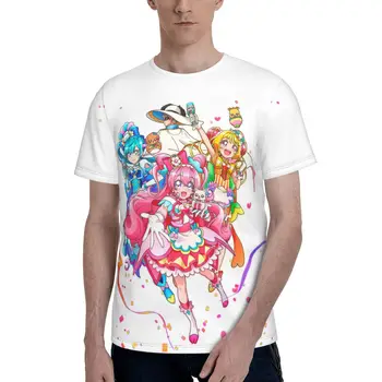 Garšīgi Puse Precure Nagomi Yui Hanamichi Skrēja izārstēt presious T Krekls Cosplay Anime Krekli Kawaii Apģērbu Pielāgot Tshirt